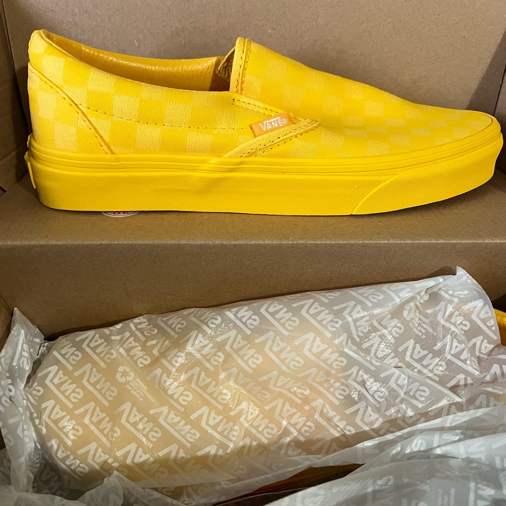 Yellow / gold vans